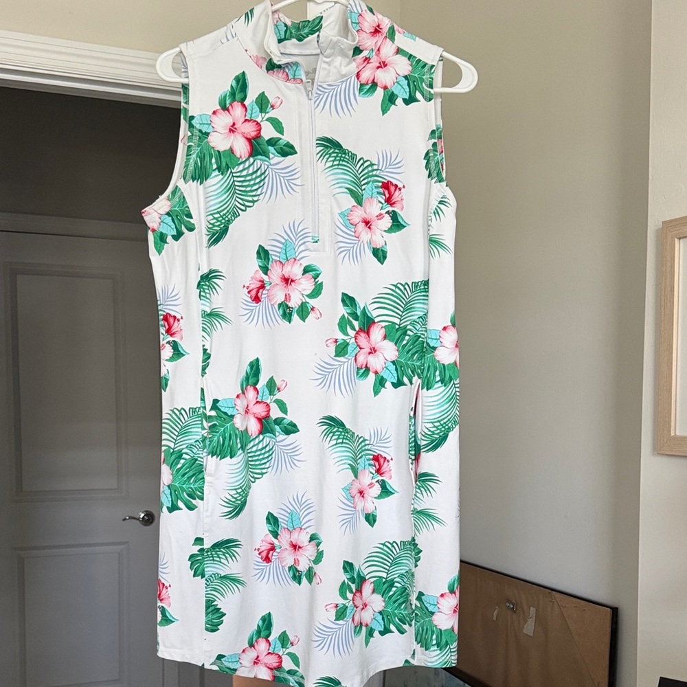 Tommy Bahama Tropical Print Dress